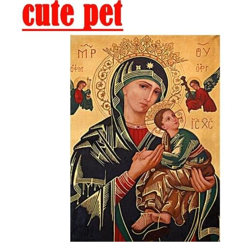 Religion Wallpaper Diy mosaic diamant Embroidery rhinestone handcraft Home Decor puzzle Diamond Painting 5D Full Drill