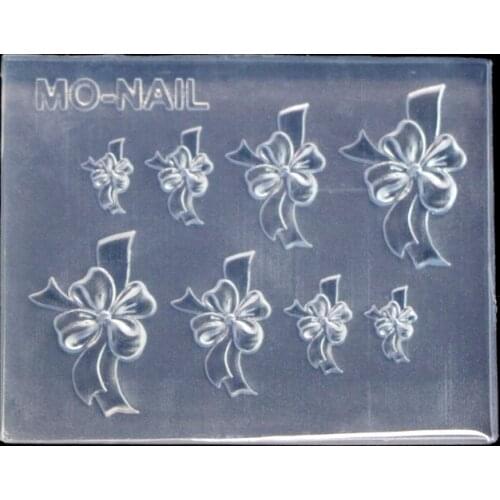 Super Mini Bowtie Ribbon Silicone Resin Mold Small Bowknot Nail Art Decor Mold AXYD