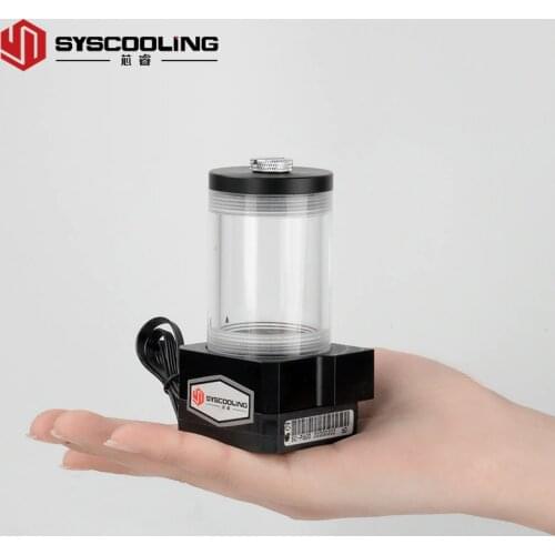 Syscooling high performance P60D computer water cooling pump with water tank