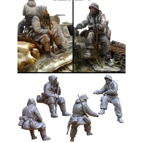 1/35 Resin Figure Model Kit Unassambled Unpainted E27