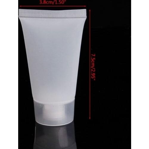 1pc Polish Empty Clear Tube Cosmetic Cream Lotion Container Makeup Bottle New 667D