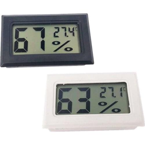 1pcs Mini Digital LCD Indoor Convenient Temperature Sensor Humidity Meter Thermometer Hygrometer Gauge