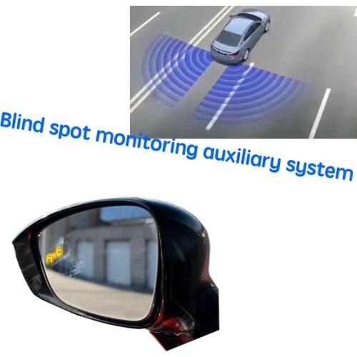 Car BSD BSM BSA Blind Area Spot Warning Drive Mirror Rear Radar Detection System For BYD Yuan 2016~2020