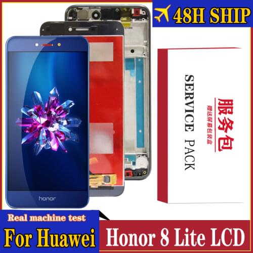 Original Display for Huawei Honor 8 Lite Display Touch Screen For Honor 8 Lite LCD Diaplay with Frame PRA-TL10