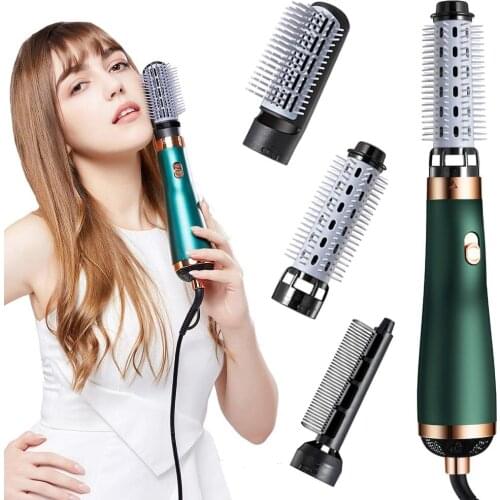 Hair Dryer Brush All-in-One Hot Air Brush For Drying Straightening Curling Hair Volumizer Blow Dryer Brush Hair Styler Brush
