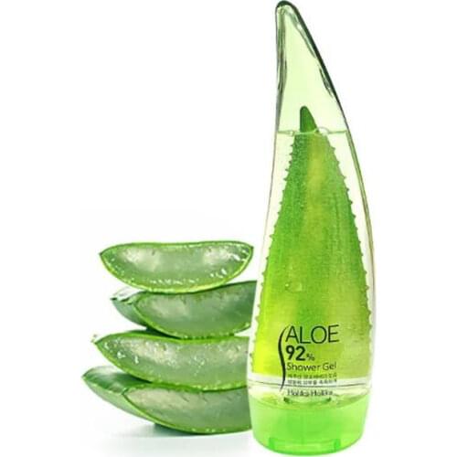 HOLIKA HOLIKA Aloe 92% Shower Gel 250ml Skin Care Whitening Moisturizing Shower Gel Best Korean Cosmetics