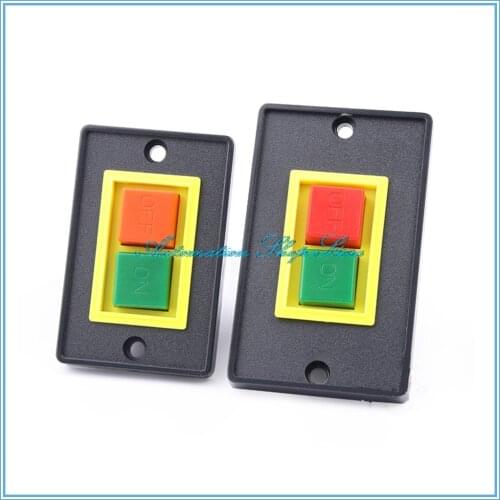 KAO-5B AC 380V 2KW I/O On Off Start Stop Push Button Switch 6 Screw Terminals QCS1