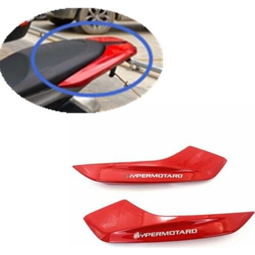 Red Rear Upper Tail Side Trim Fairing Cowls Fit For Ducati Hypemotard 821 939 2013-2018