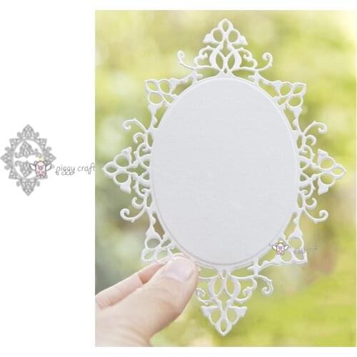 Mmao Crafts Metal Steel Cutting Dies New Lace corner frame Scrapbooking Paper/photo Cards Embossing Dies