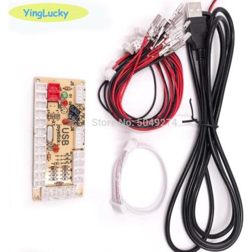 Yinglucky New Zero Delay USB Encoder to PC Joystick and Button For MAME & Fight Stick Controls DIY Arcade Game Kit Parts