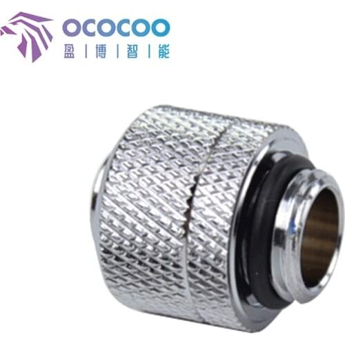 OCOCOO 3 Thin Hose Quick-twist Joint Water Cooler Fittings 8 Outer 10mm Quick-twistcomputer Set Hose Joints Water Cooling