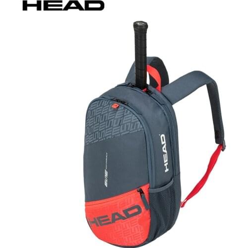 Elite Series Original HEAD Tennis Backpack 1-2 Rackets Raquete Tenis De Padel Sports Bag Portable Shoulder Bags Shoes Warehouse