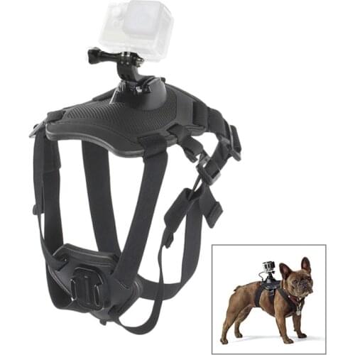 Outdoor Pet Dog Chest Strap with Mount Holder Adaptor for Gopro Hero SJcam DJI OSMO Action Cameras Photography Shooting