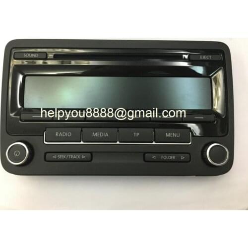For VW 2013 2014 2015 RCD310 FRAME WITH LCD 1K0 035 186 AA and drive board buttons Power buttons 1K0 035 186 AN