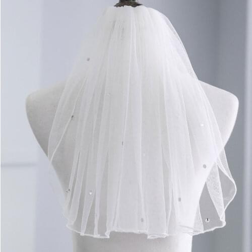 RANMO Wedding Short Veils