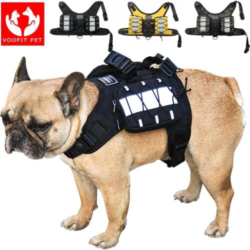 Dog waist adjustable outdoor pet harness dog clothes carry water bottle snack toy portable small and medium-sized dog bag