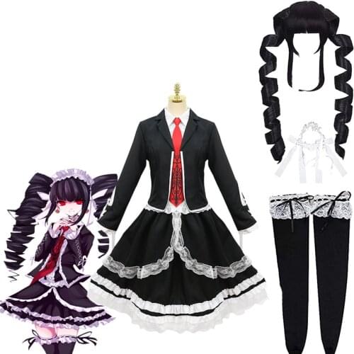 Reneecho Danganronpa: Trigger Happy Havoc Women Celestia Ludenberg Cosplay Adult yasuhiro taeko Cosplay
