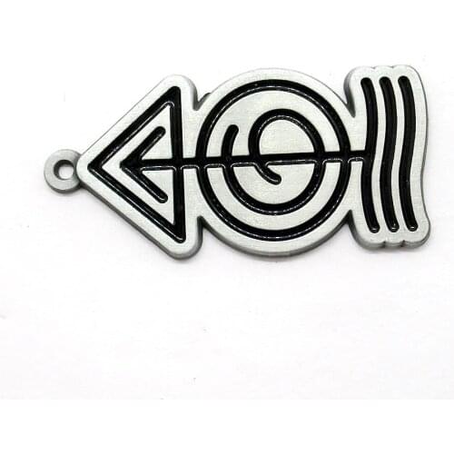Custom antique silver mtal arrow charm