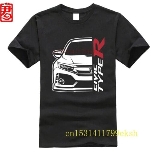 2020 Hot sale Summer Style 2020 Japan Car Civic Type R FK8 T-Shirt Funny Tee shirt