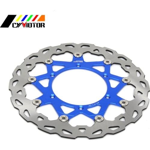320MM Floating Wavy Brake Discs Rotor For YAMAHA WR250 YZ250 WR250F YZ250F WR426F YZ426F WR450F YZ450F WR YZ WRF YZF 250 426 450