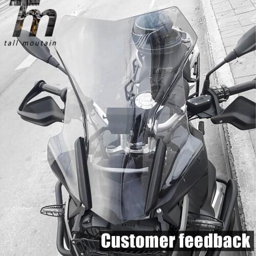 For BMW R1200GS Adventure LC R1250GS ADV 2013 2014 2015 2016 2017 2018 2019 2020 R 1200 GS Windscreen Windshield Protector Smoke