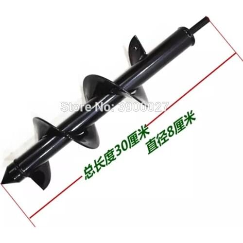 Home yard garden earth land digging holes Tool Drill Bit DIY Farm Planting Auger Digging Spiral bit for electric cordless drill
