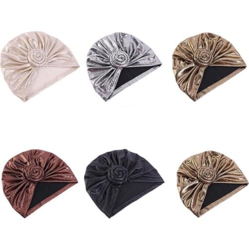 Indian Women Muslim Arab Cap Knot Twist Hats Turban Hair Loss Cancer Chemo Head Cover Head Caps Islamic Arab Beanie Headwear New