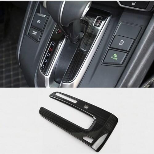 Car Gear Shift Control Panel Cover Sticker for Honda CRV CR-V 2017 2018 2019 2020 Accessories Car Styling