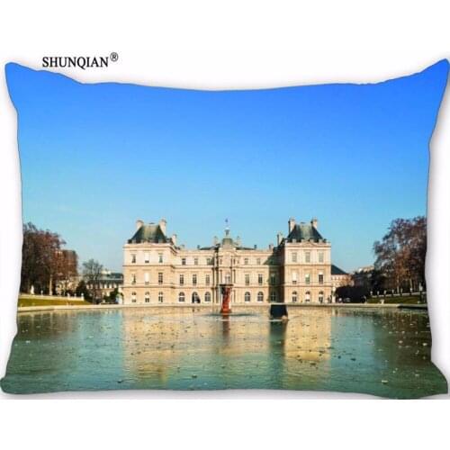 New Luxembourg Pillow Case Custom Wedding Pillowcase Cover Cases Gift Zippered Rectangle Pillow Case 18-1-30