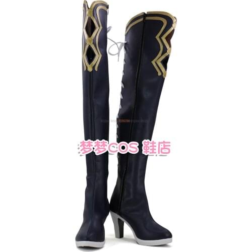 Hyperdimension Neptunia Noire Anime Characters Shoe Cosplay Shoes Boots Party Costume Prop