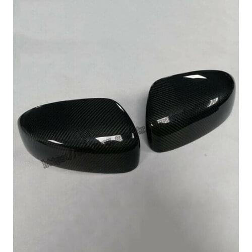 Fit For Infiniti FX37 2013 Real carbon fiber Look Side Door Mirror Cover 2pcs