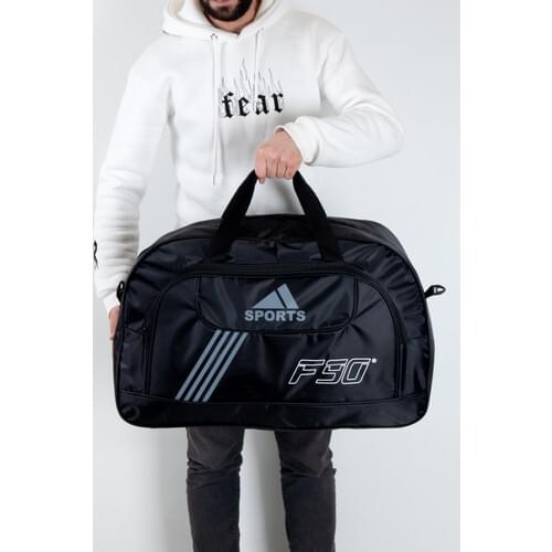 HC01 Suspenders Gym Travel Hand and Shoulder Luggage Black