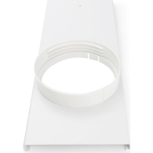 Portable Durable Plastic Air Conditioner Window Adapter Set Exhaust Hose/Tube Connector Window Seal Easy to Use Install