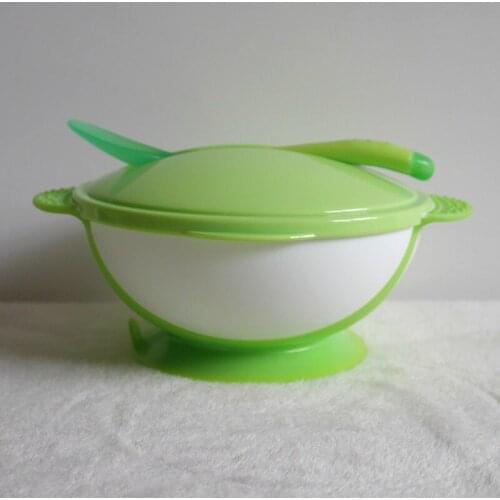 Baby Feeding Food Toddler Newborn Tableware Learning Dishes Baby Food Dinnerware Training Bowl With Spoon For Kids Solid Feeding