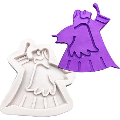 Skull Halloween Silicone Sugarcraft Mold Resin Tools Cupcake Baking Mould Fondant Cake Decorating Tools