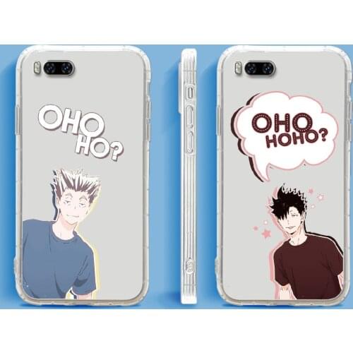 OYA Oya Haikyuu Phone Case For Xiaomi Mi Max Note 3 A2 A3 8 9 9T 10 Lite Pro Ultra transparent silicone cell cover pretty Etui