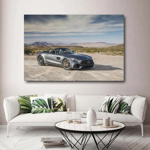Modern Painting Wallpaper Convertible Mercedess A M G GTC Roadster Posters Canvas Wall Art Prints for Home Room Decor