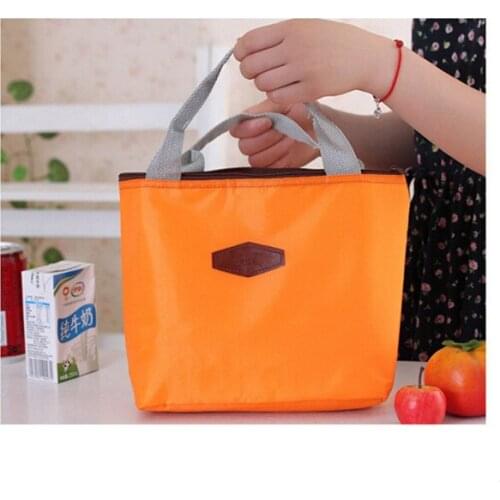 Hot Insulated Tinfoil Aluminum Cooler Thermal Picnic Ice Bag Waterproof Travel Tote Box Fashion 4 Candy Colors