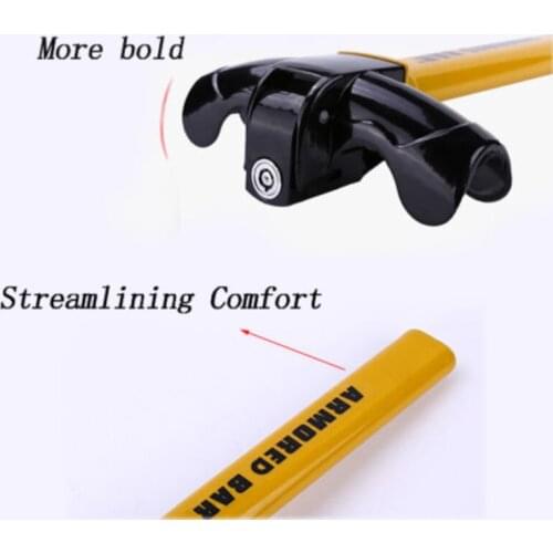 Universal Auto Car Anti-Theft Security Rotary Steering Wheel Lock Serviceable