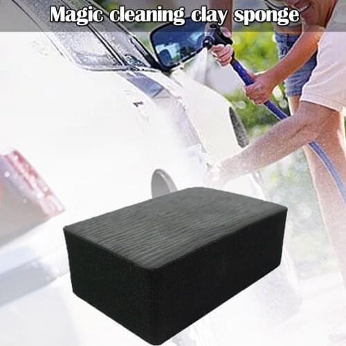 Magic Clay Sponge Bar Car Pad Block Cleaning Eraser Wax Polish Pad Tool автомобильные товары для автомобиля Car Accessories