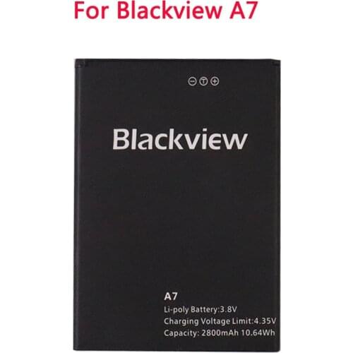 High Quality 2800mAh Blackview A7 Mobile Phone Battery for Blackview A7 Pro Replacement Batteries