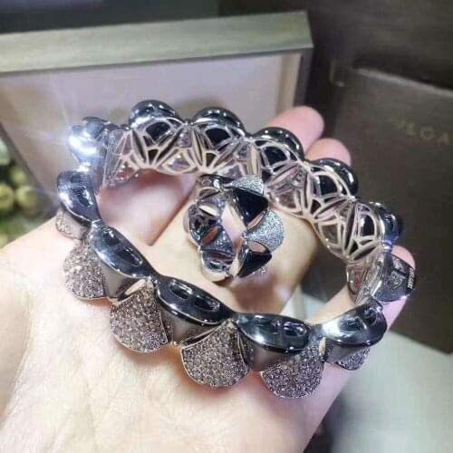 Xa490 Luxury Designer Fashion Silver platd Jewelry zirconia star shape Pp