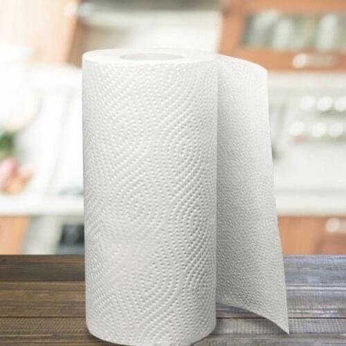 1 Roll Essential Soft Kitchen Paper 2-Ply Absorbent Toilet Paper Daily Use