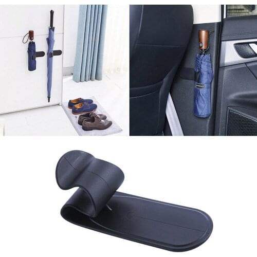 Adhesive Car Umbrella Holder Hanger Home Wall Umbrella Hook Universal Auto Interior Accessories Organizer Storage Holder 1pc