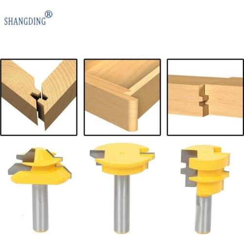 3 Paper Set Carpentry Milling Cutter Suit Carpentry Tool 3 Paper Set Tenon Combine Knife Carpentry Tool Set
