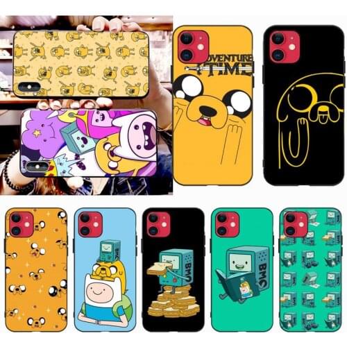 Adventure Time Finn Jake BMO Phone Case for iphone 12 pro max 11 pro XS MAX 8 7 6 6S Plus X 5S SE 2020 XR case