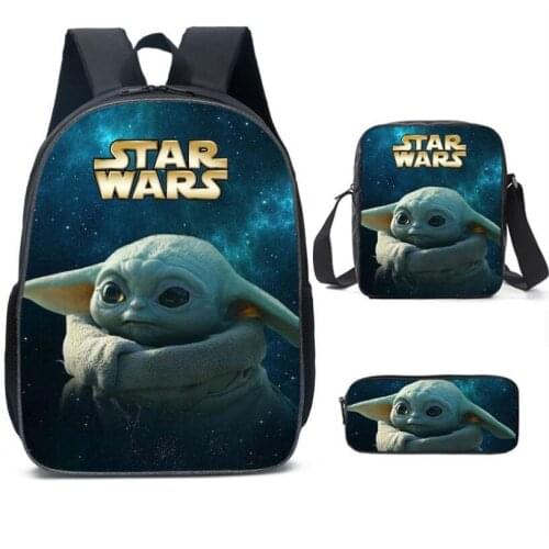 Childrens cartoon schoolbag new Youda baby peripheral schoolbag pen bag primary school student Star Wars Backpack