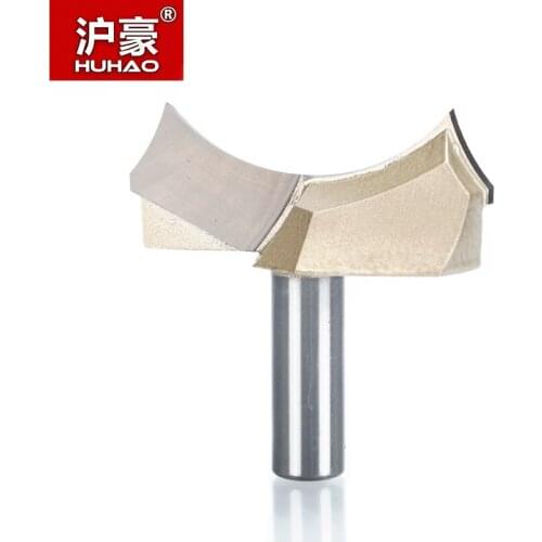 HUHAO 1pcs 1/2*2 Shank Ball Bit Point-cut Round Over Groove Bits router bits for wood engraving cutter woodworking