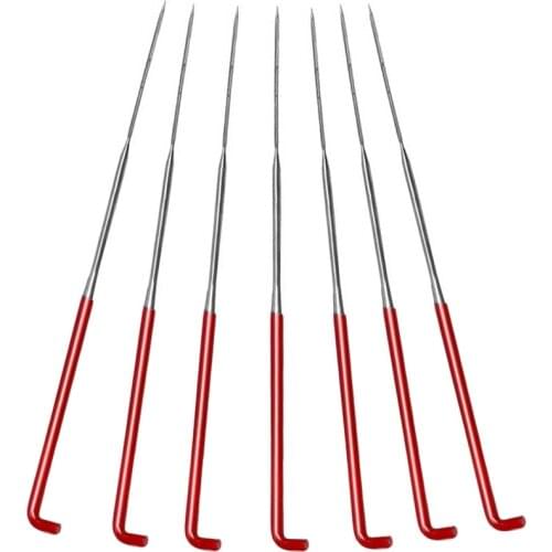 LMDZ Wool Felting Supplies Felting Needles Kit Needle Felting Tool with Plastic Box for Wool Felting (Cone,Red,S)