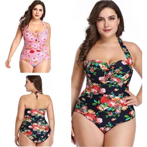 Large Size Bikinis Set Swimwear Sexy Plus Sizet Bikini Set Swimwear Monokini Swimsuit Beach Bathing Suit